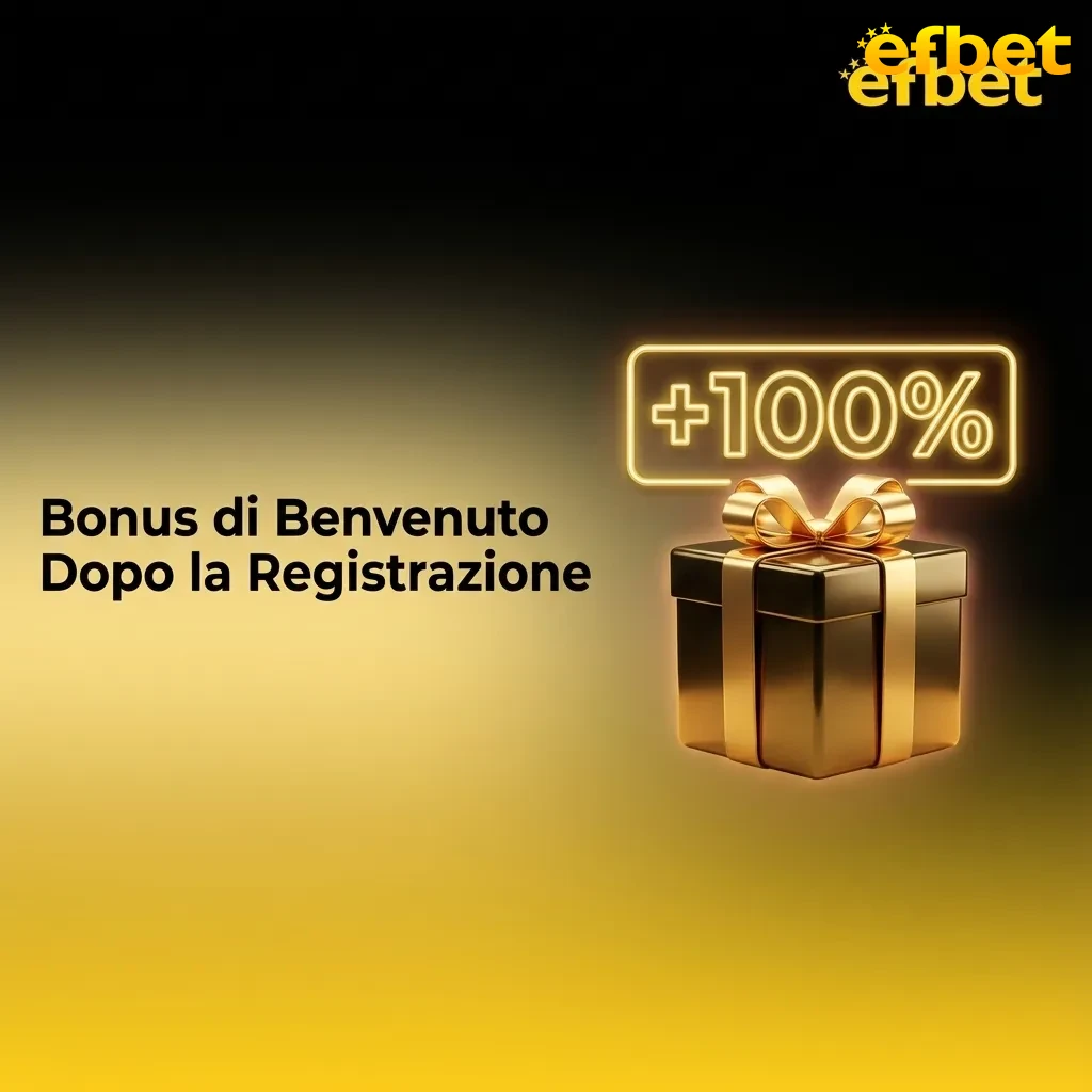 Bonus di benvenuto 100% fino a €100 per casinò e scommesse sportive con deposito minimo di €10