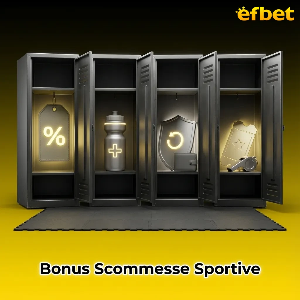 Sports betting bonuses illustration showing multiple bet insurance, first goal protection, accumulator rewards, and live cashback