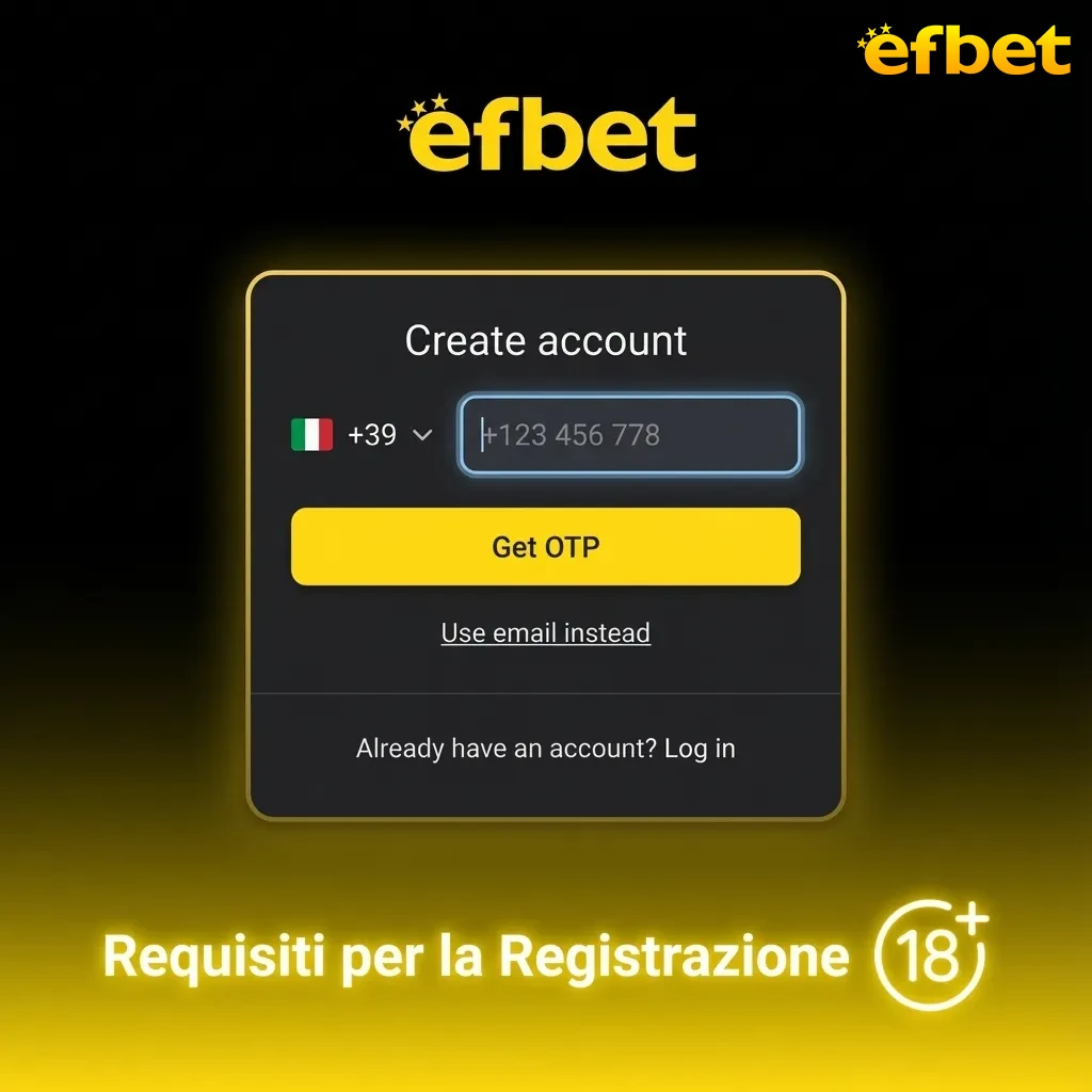 Requirements for registration on Italian gaming platform: age 18+, Italian residency, valid ID, single account per person
