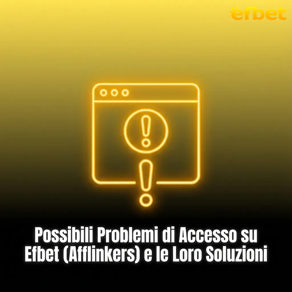 Tabella con problemi comuni di accesso Efbet e relative soluzioni per password, account bloccato e errori di login
